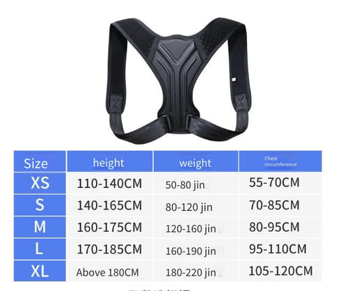 Correcteur posture respirante - Valeor