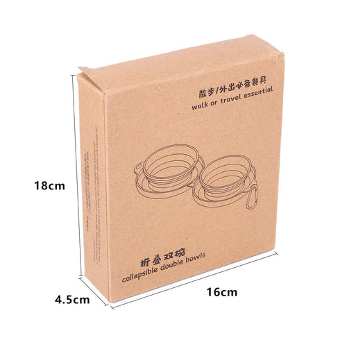 Gamelle double pliable - Valeor